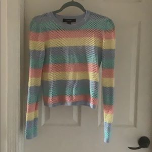 Pastel rainbow long sleeve